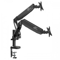 Kaloc KLC-DS90-2 Double Arm Monitor/TV Desktop Mount Stand (With Cable Management System)
